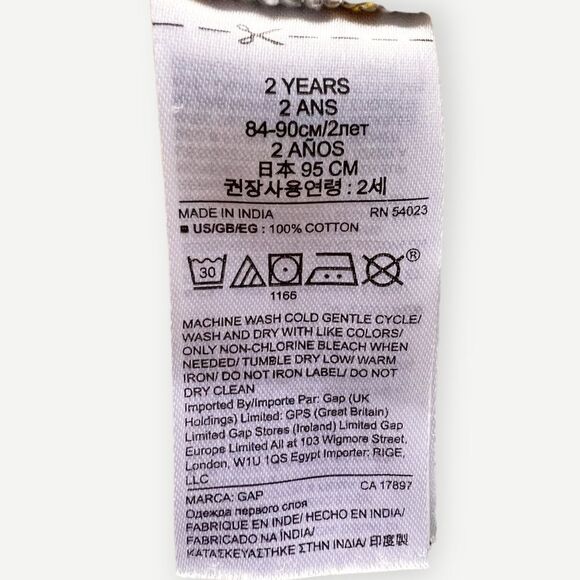 Baby Gap Toddler Boys Short Sleeve Crewneck Cotton Colorblock T-Shirt. 2. 2T. - Picture 5 of 5